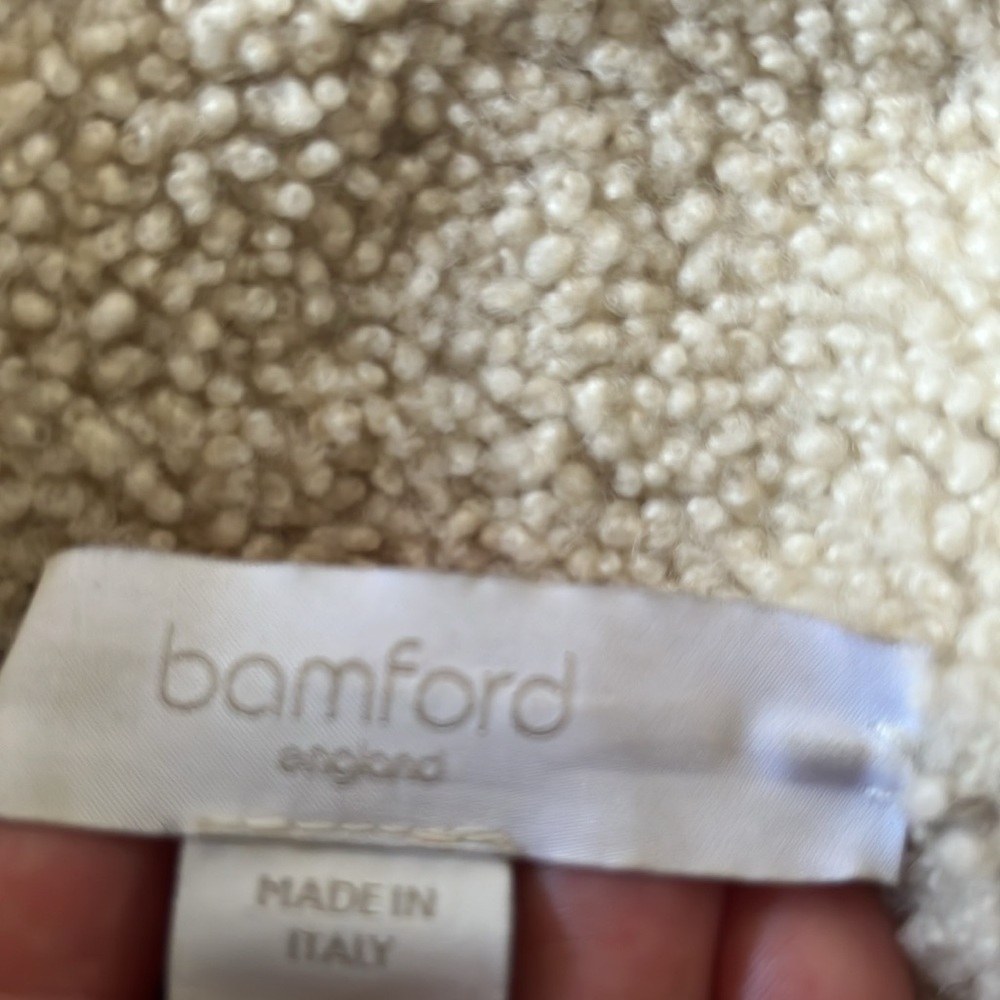 BAMFORD Cropped Shearling Jacket - Picture 2 of 7